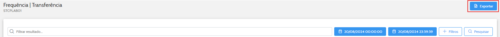 Ícone pra exportar os eventos